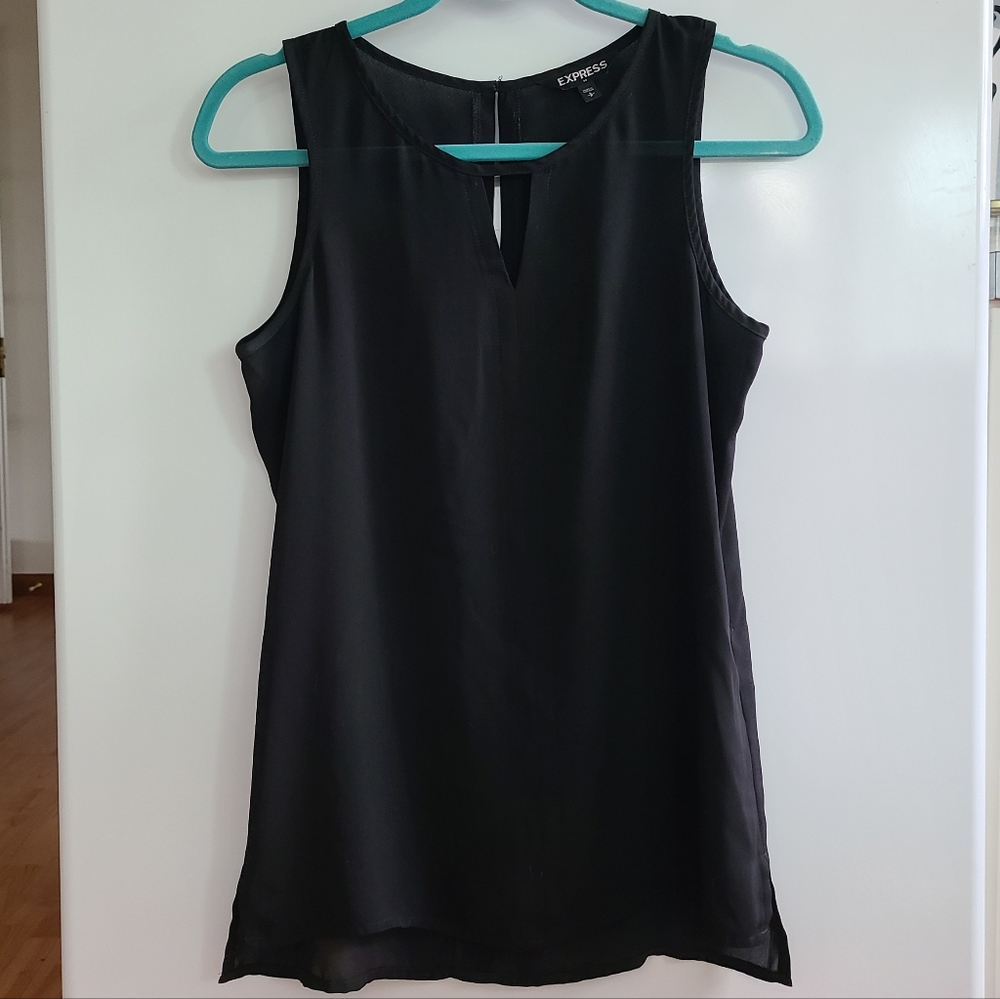 Express Black Sleeveless Top